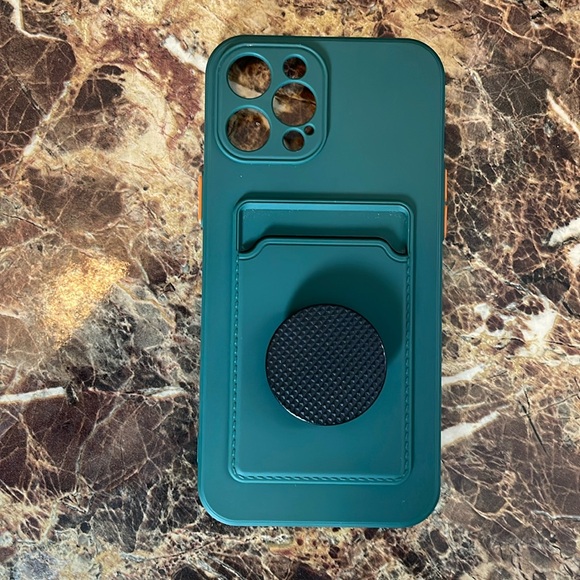 Brand new iPhone 12 Pro Max Card/ID case w/pop socket. - Picture 1 of 4